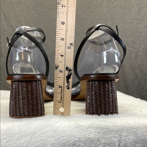 Dolce Vita Black Heels‎ with Ankle Strap - Picture 5 of 9